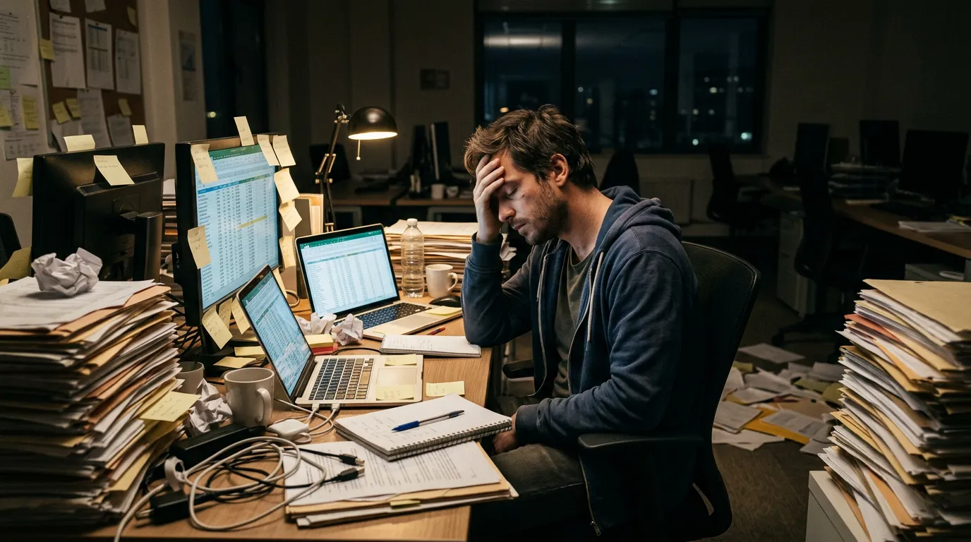 Imagen ilustrativa sobre deuda operativa startup