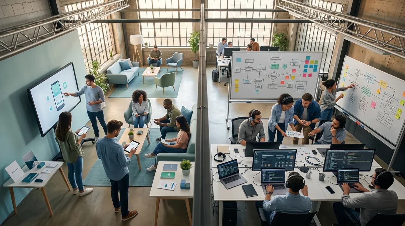 Imagen ilustrativa sobre operaciones internas startup
